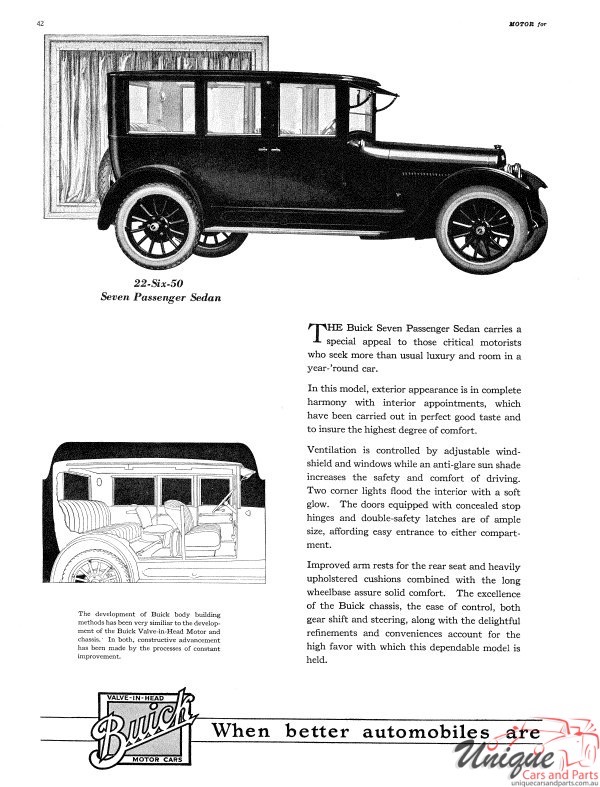 1922 Buick Prestige Brochure Page 4